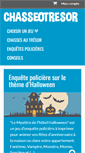 Mobile Screenshot of chasse-tresor.net