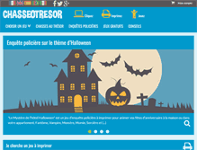 Tablet Screenshot of chasse-tresor.net